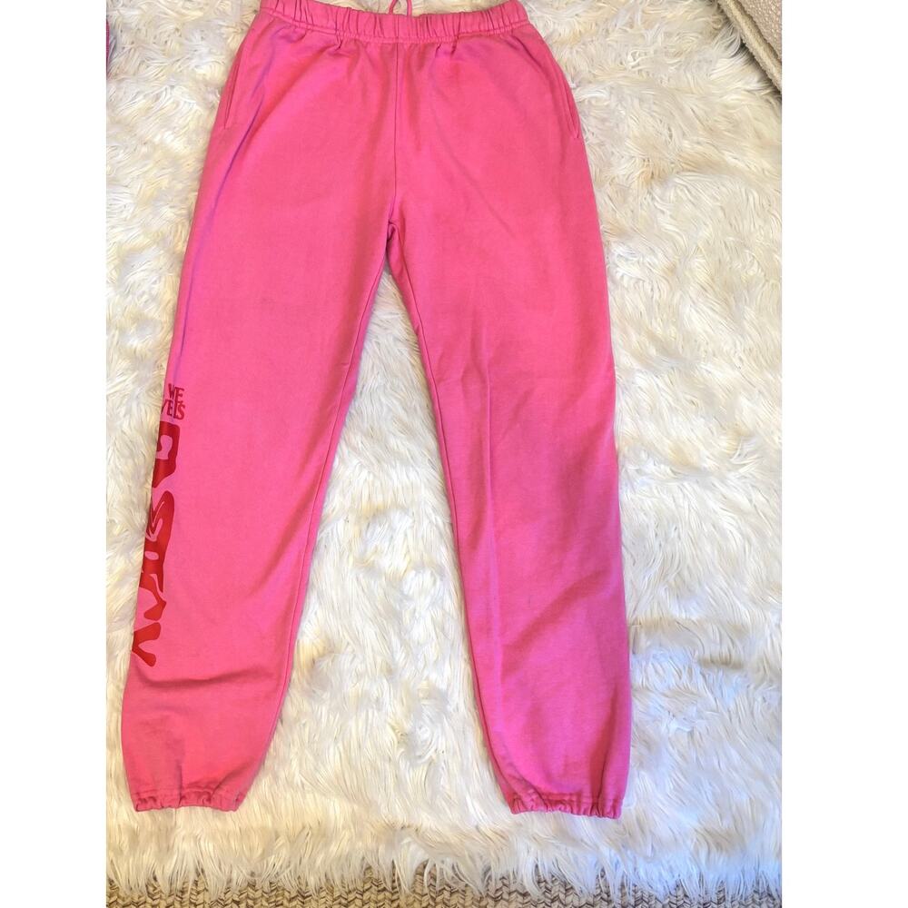 Mayfair Group "All We Leave Is Energy" Pink Sweatpants S/M
